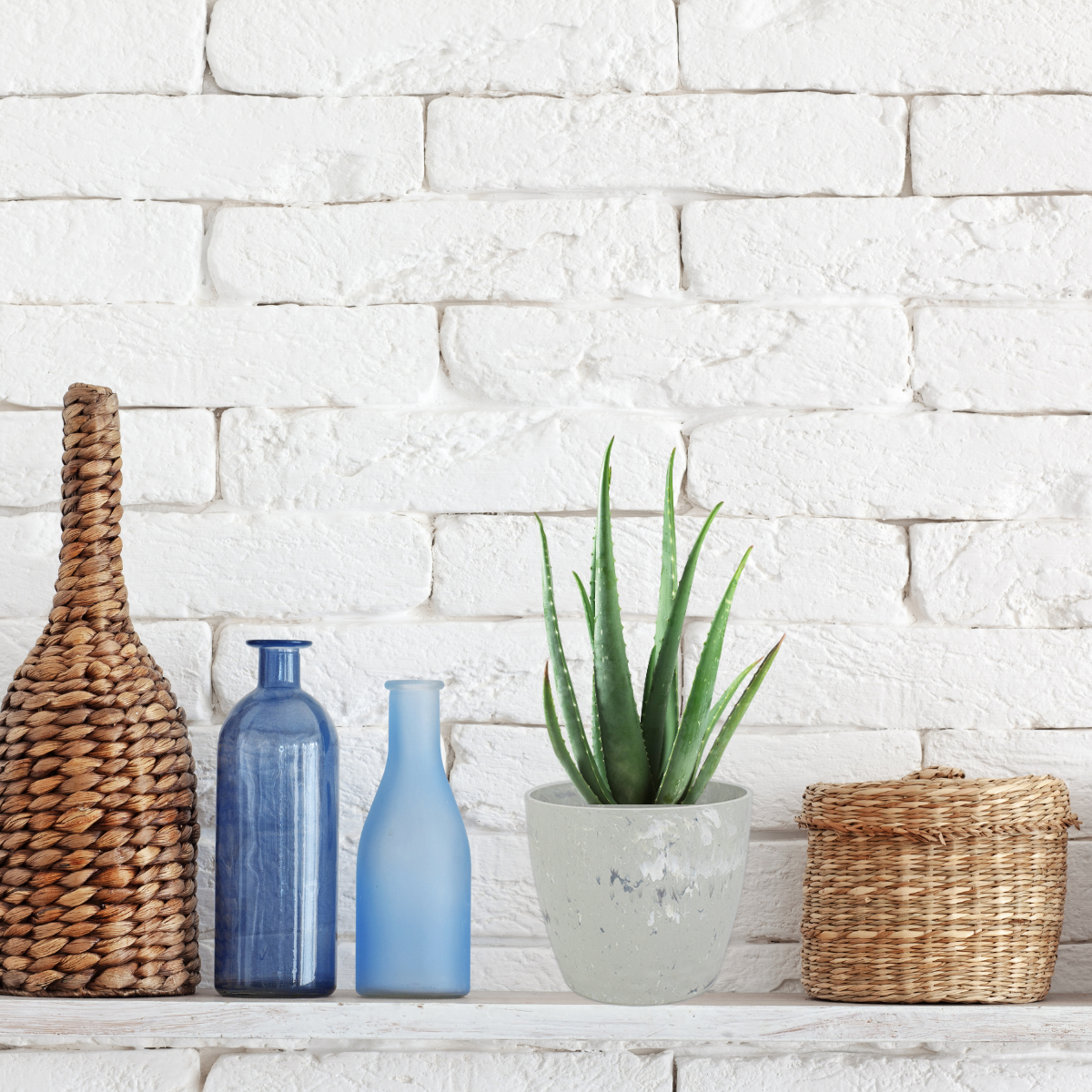 Vaso Cachepo Diamond N1 Branco Carrara 10,5 x 9,5cm - 700ml - Imagem 4