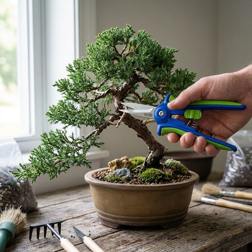 Tesoura De Poda Forth Bonsai E Colheita Precisão E Cabo Soft - Imagem 2