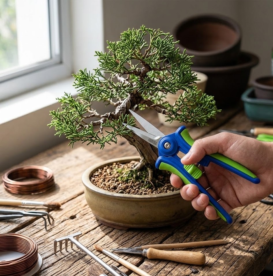 Tesoura De Poda Forth Bonsai E Colheita Precisão E Cabo Soft - Imagem 5