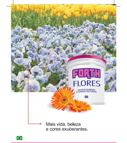 Kit Adubo Forth Flores 3 x 400g - Beleza E Cores Exuberantes - Imagem 2