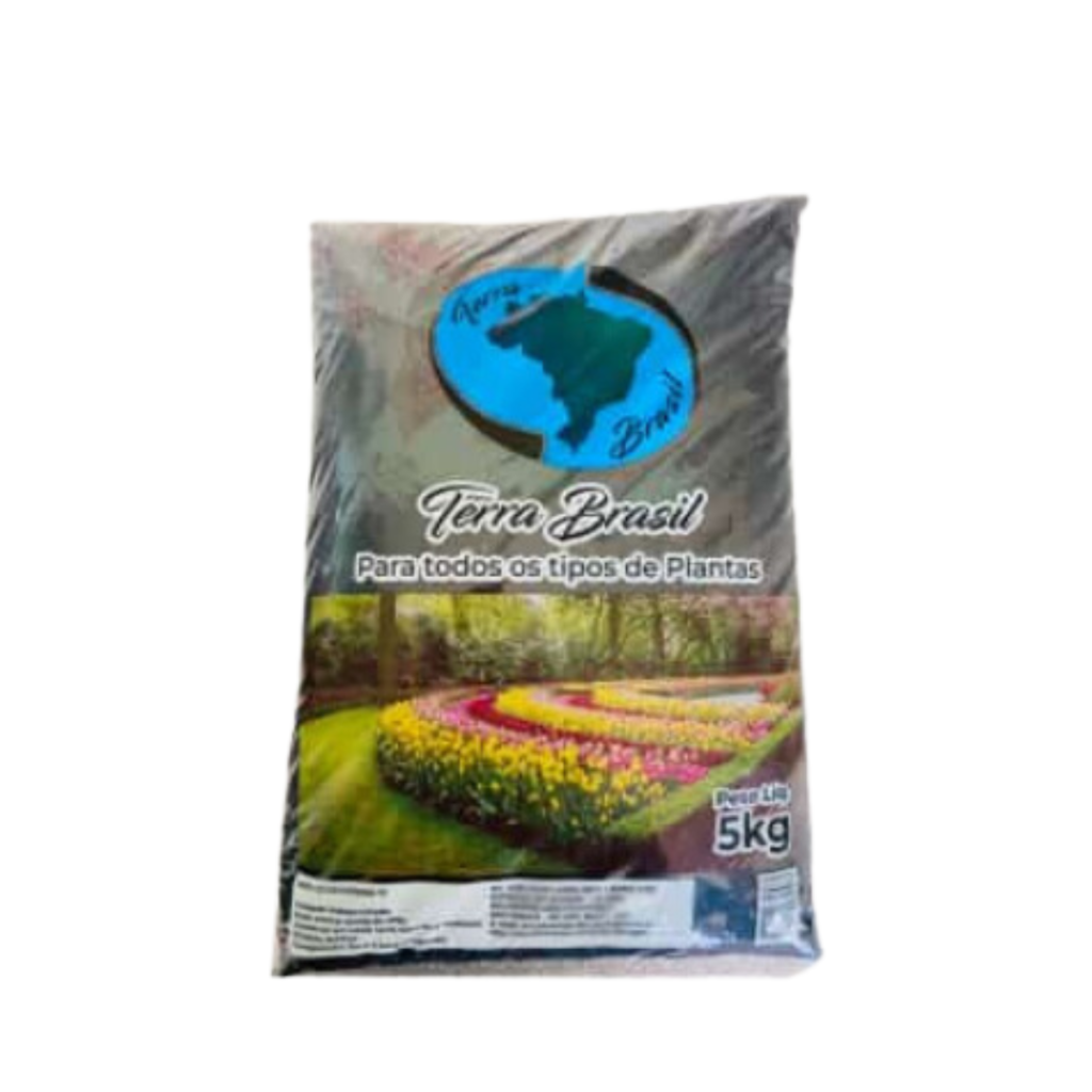 Terra Vegetal Preta Terra Brasil Sc 5Kg 8L