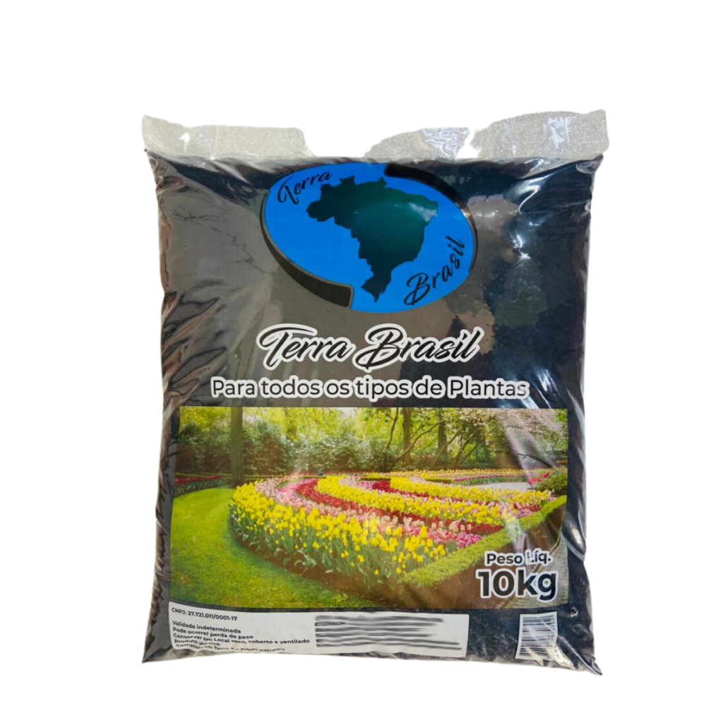 Terra Vegetal Preta Terra Brasil Sc 10Kg 16L