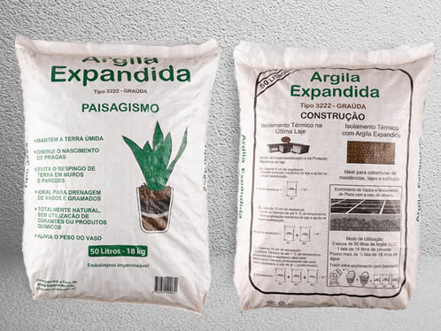 Argila expandida 3222 Graúda -Sc 18Kg 50 litros - Imagem 2