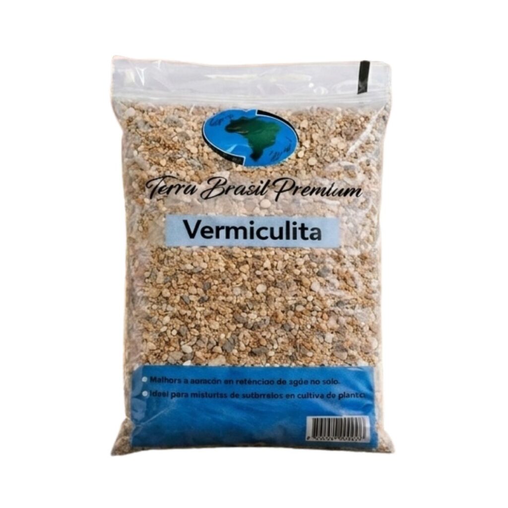 Vermiculita Expandida Para Plantas - Substrato Aeado 200g