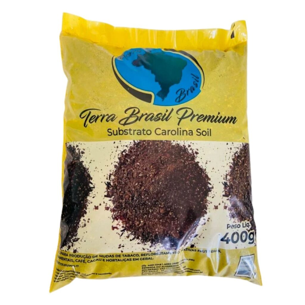 Substrato Carolina Soil Terra Brasil 400g - Profissional