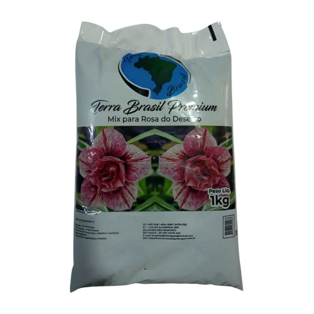 Substrato Mix para Rosa do Deserto 1kg - Drenagem e Vigor