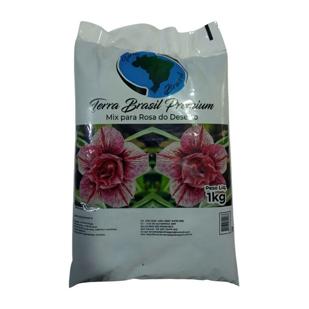 Substrato Mix para Rosa do Deserto 1kg - Drenagem e Vigor
