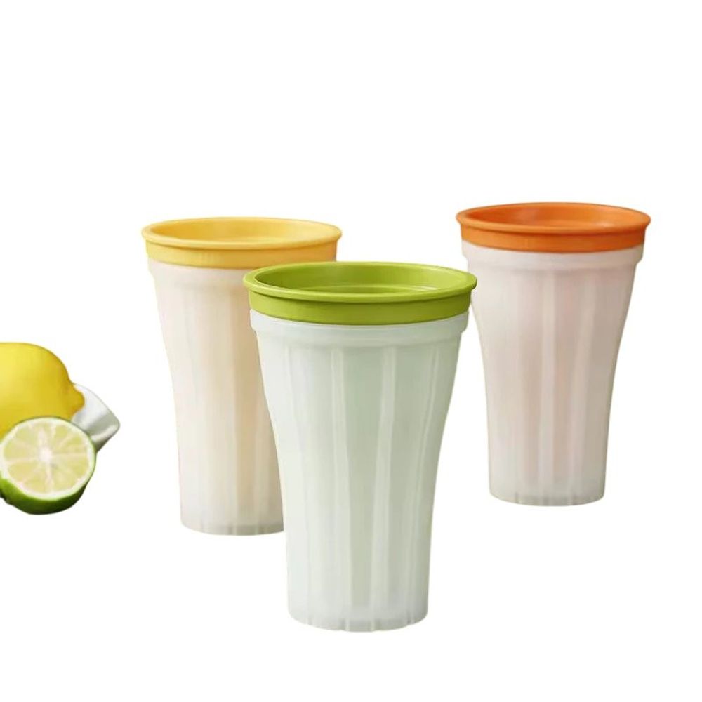 Forma Gelo Smoothie Copo com Tampa TOP RIO - Imagem 4