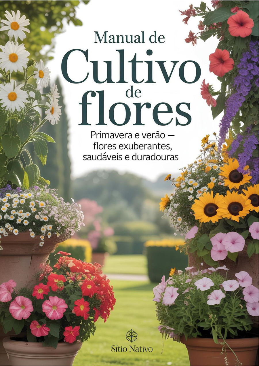 Capa — Manual de Cultivo de Flores