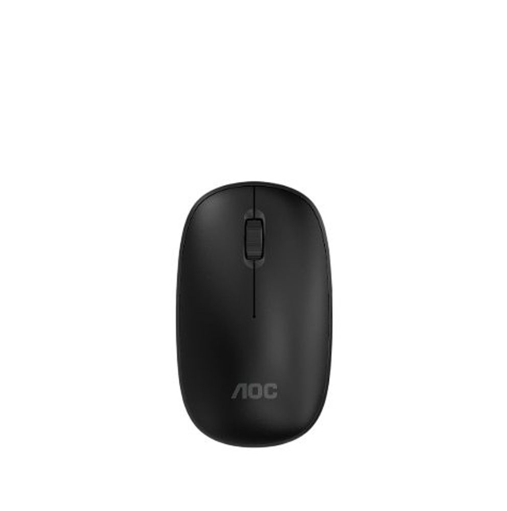Mouse Sem Fio AOC Preto Wireless Compacto
