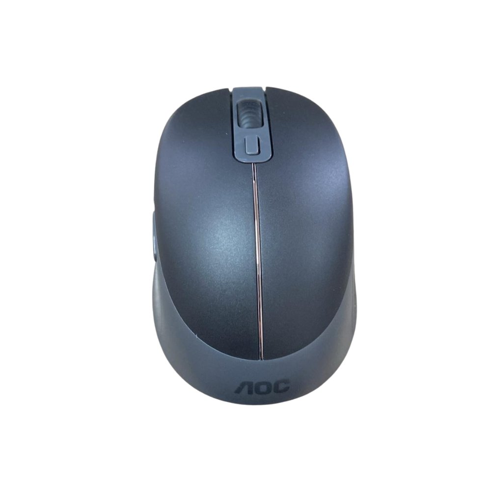 Mouse Sem Fio AOC 1600 DPI Cinza e Preto - Imagem 3