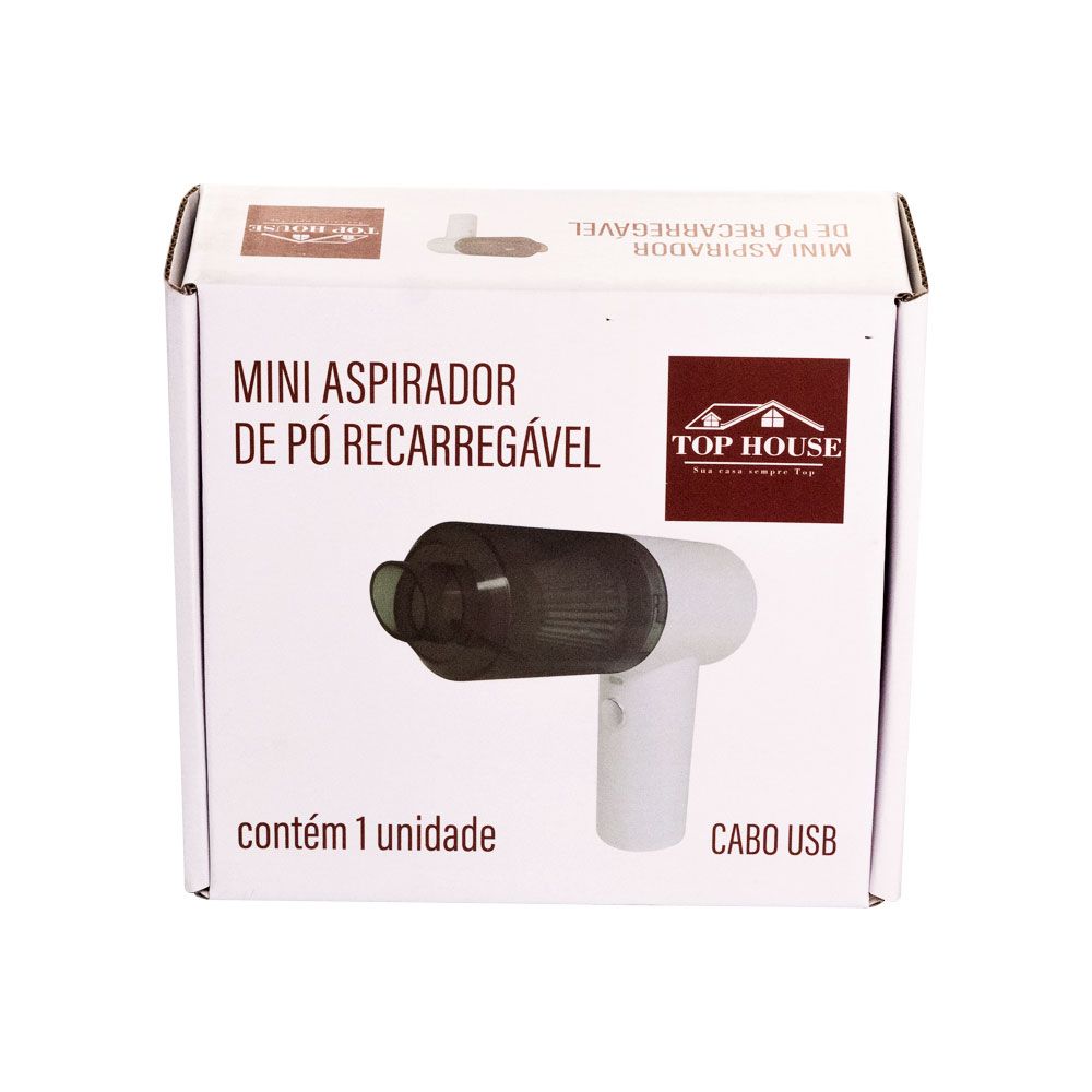 Mini Aspirador de Pó Portátil Sem Fio Top Rio - Imagem 6