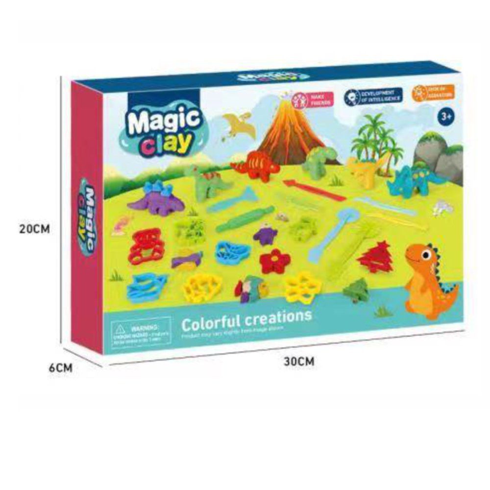 Kit Massinha de Modelar Infantil Grande DDG Toys