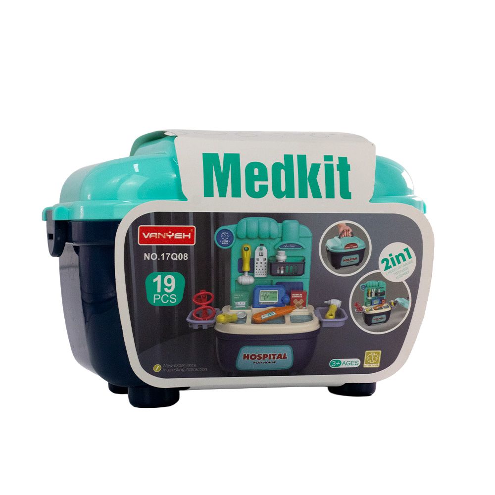 Maleta de Médico Infantil Brinquedo com Acessórios DDG