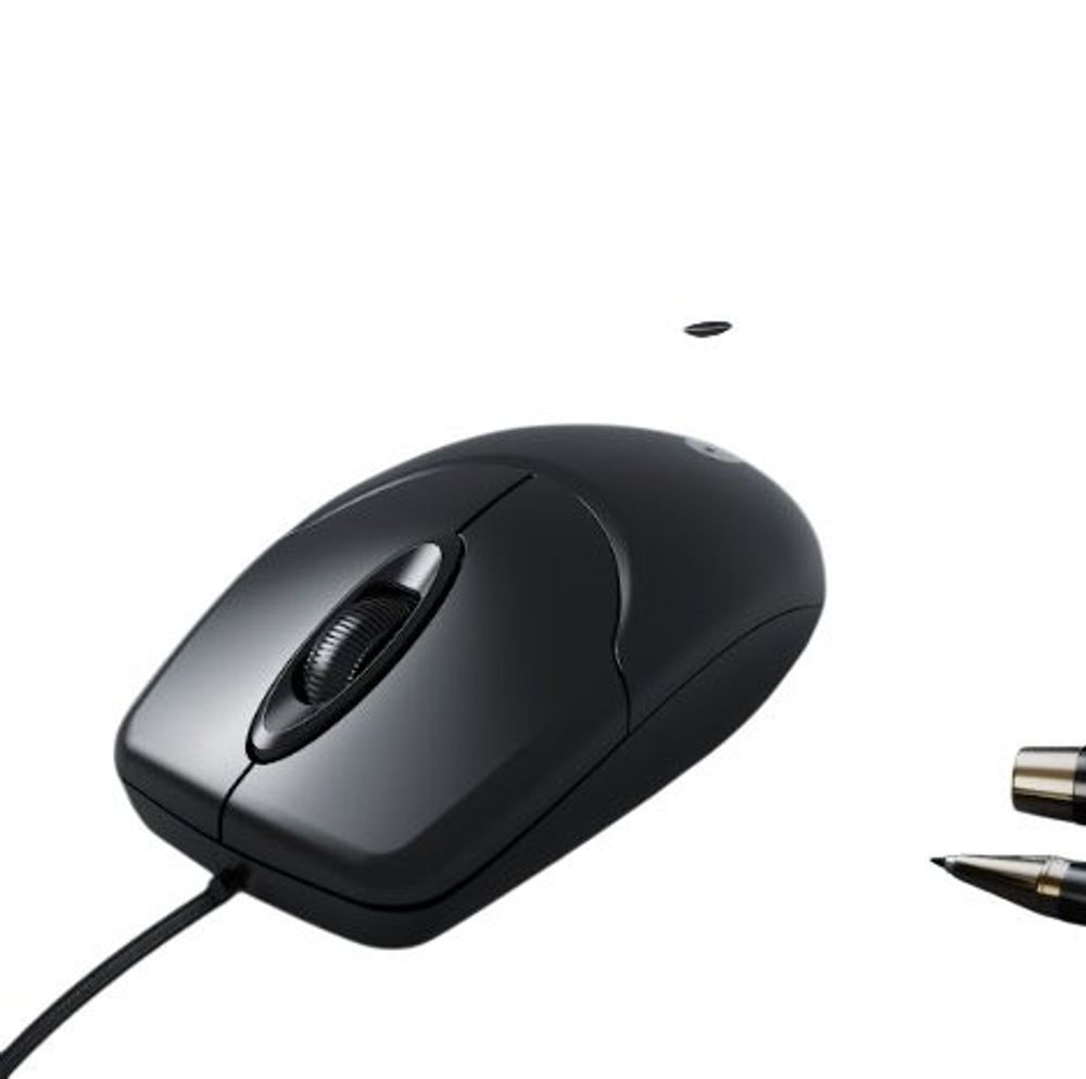 Mouse Óptico Com Fio ACER Compacto Para PC Preto
