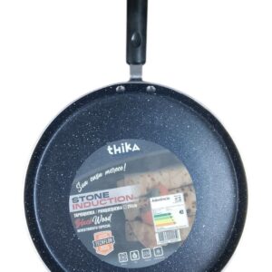 Frigideira Tapioqueira Panquequeira Indução 26cm Preta THIKA