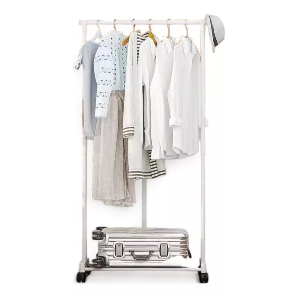 Arara Multiuso para Roupas com Prateleira Top Rio