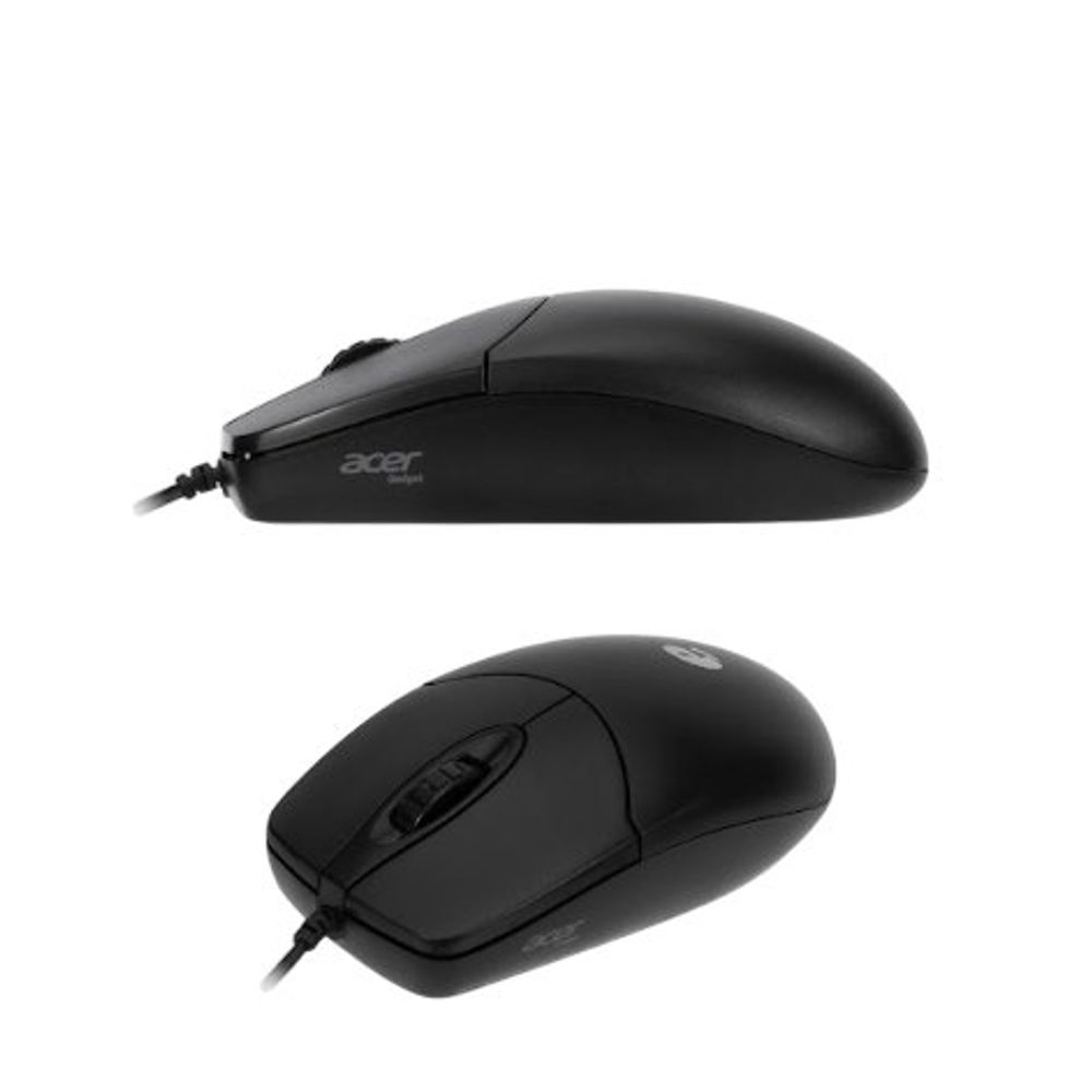 Kit Teclado e Mouse Com Fio ACER Para Computador Preto - Imagem 3