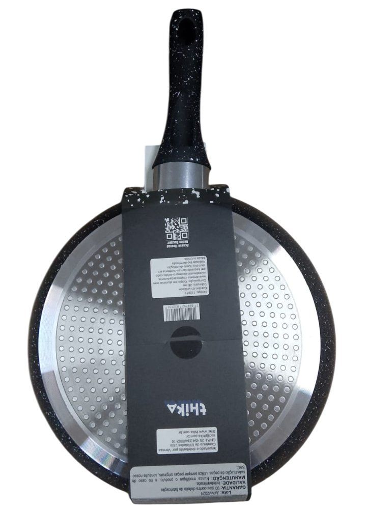 Frigideira Antiaderente Alumínio Multifuncional 26cm Vermelh - Imagem 4