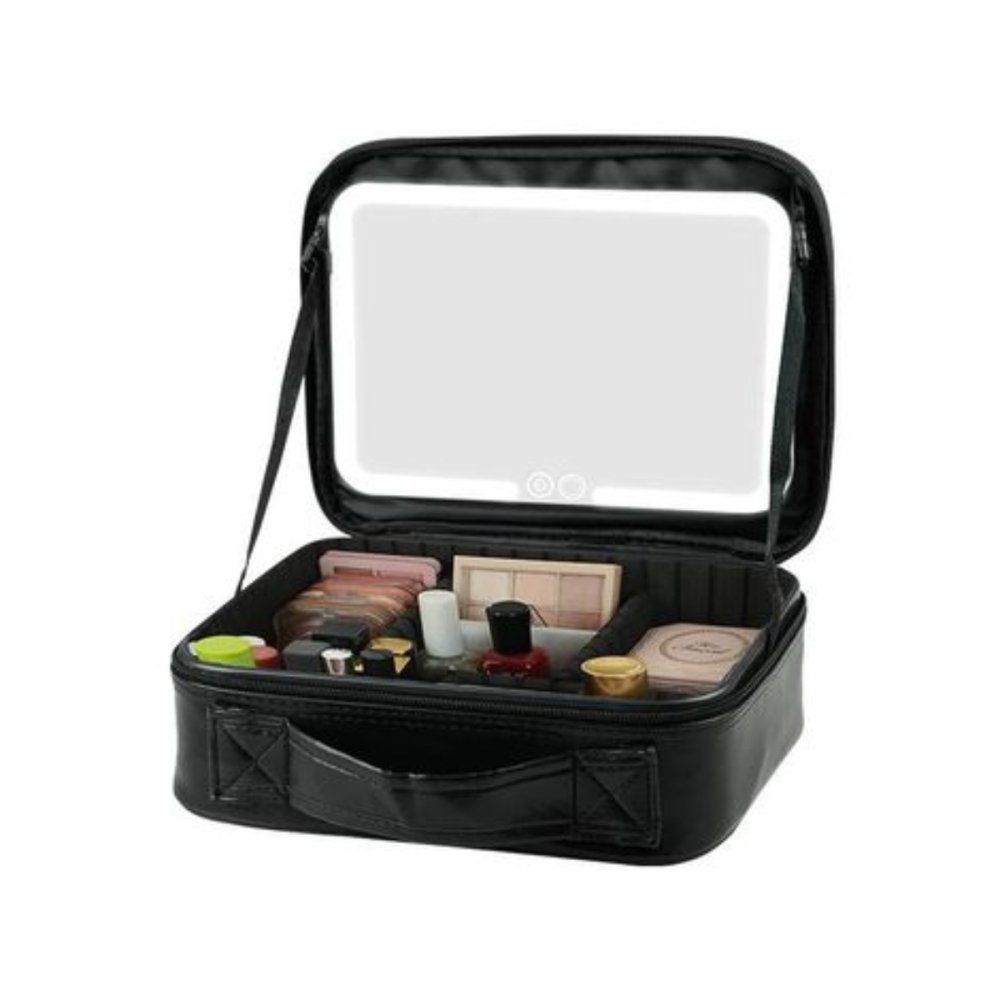 Necessaire com Alça e Espelho para Maquiagem TOP RIO