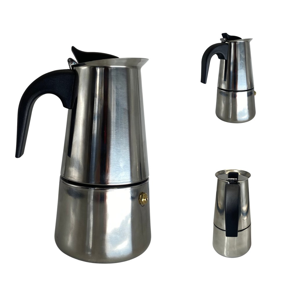 Cafeteira Italiana Inox 4 Xícaras 200ml Thika
