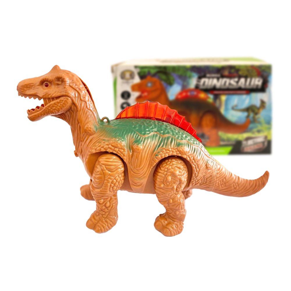 Dinossauro Brinquedo Com Som Luz Movimento 23cm - Imagem 2