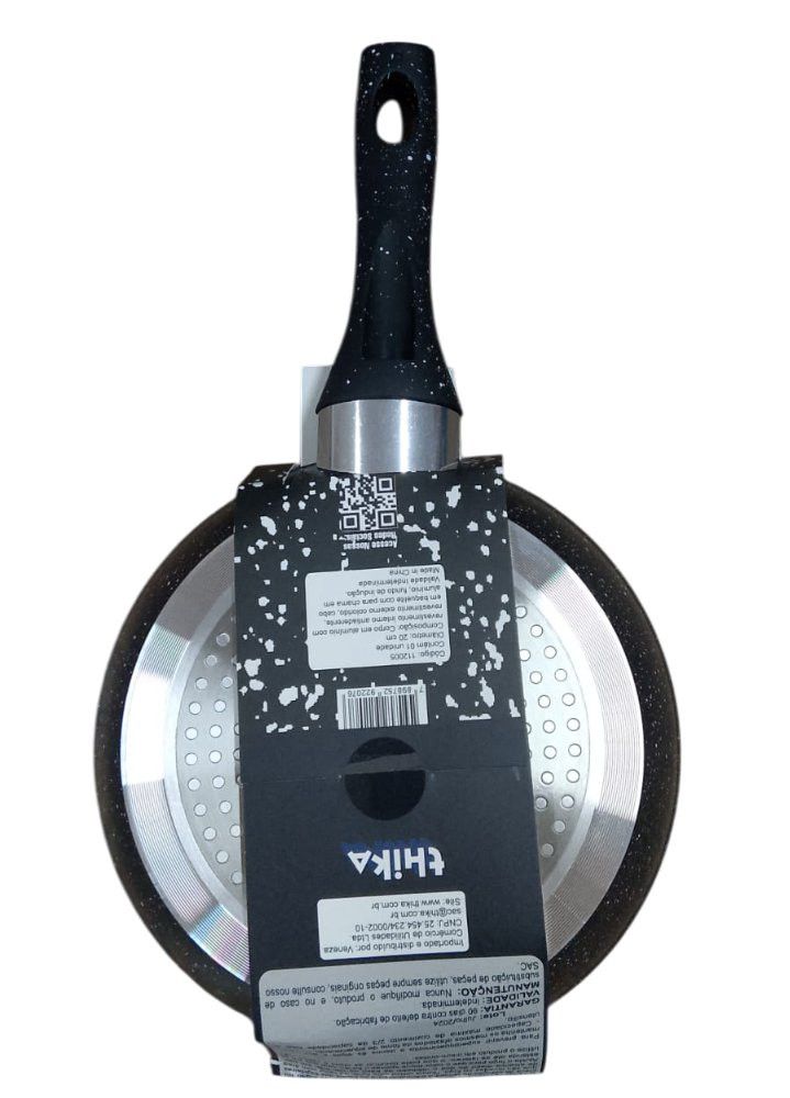 Frigideira Antiaderente Alumínio Multifuncional 20cm Vermelh - Imagem 4