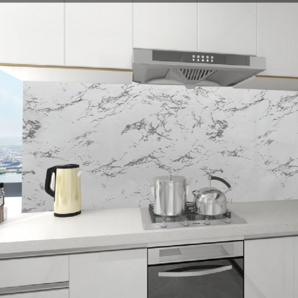 Papel de Parede Adesivo PVC Tela Cinza 5m TOP RIO - Imagem 2