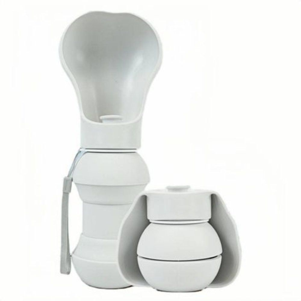 Bebedouro Portátil Pet Silicone Cachorro Gato