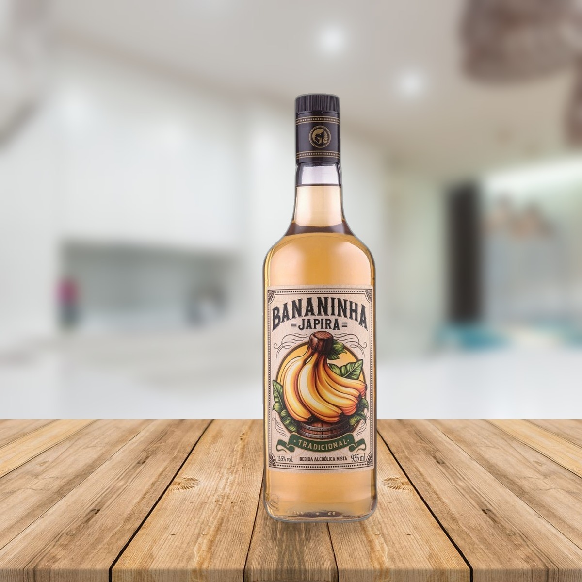 Bebida Alcoólica Mista Bananinha Japira 935ml - Imagem 3