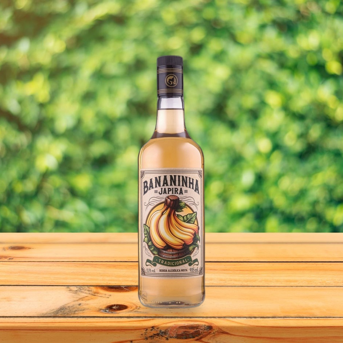 Bebida Alcoólica Mista Bananinha Japira 935ml - Imagem 4