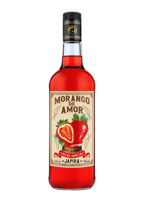 Bebida Alcoólica Mista Morango do Amor Japira 935ml